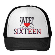 Sweet 16 Birthday Gear Trucker Hat