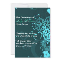 Sweet 16 Birthday invitation