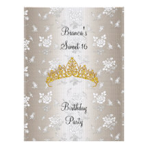 Sweet 16 Birthday party invitation 2