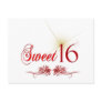 Sweet 16 Birthday Postcards