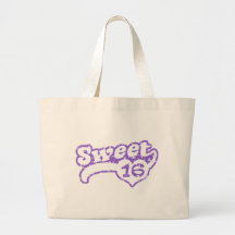 Sweet 16 canvas bags
