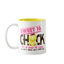 Sweet 16 Chick 3 Coffee Mug