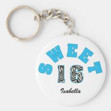 Sweet 16 Keychain