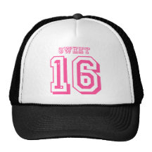 Sweet 16 mesh hat