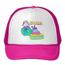 Sweet 16 mesh hats