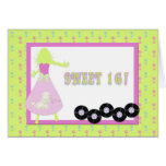 Sweet 16 Party Invitation Card