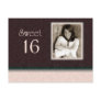 Sweet 16 Photo Invite Post Cards