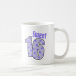Sweet 16 (Purple Dots And Stars) Mug