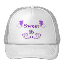 Sweet 16 trucker hat