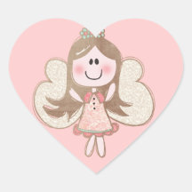 Sweet Angel Heart Sticker