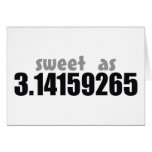 Sweet as Pi cards