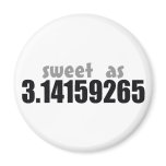 Sweet as Pi magnets