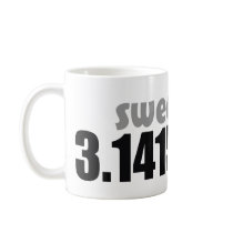 Sweet as Pi Coffee Mug