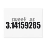 Sweet as Pi postcards