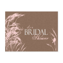 Sweet Autumn Bride BRS Invitation Postcard