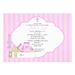 Sweet Baby Girl Baptism Inviation Announcements