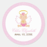 Sweet Baby Girl Baptism Stickers
