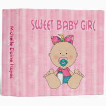 Sweet Baby Girl  Binder