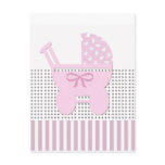 Sweet Baby Girl Shower Invitation Post Card