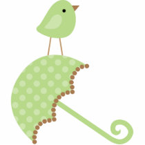 Sweet Bird Baby Shower Cake Topper