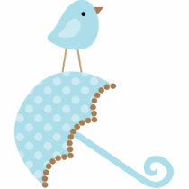 Sweet Bird Baby Shower Cake Topper