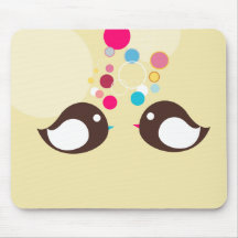 Sweet Birds Mouse Pad