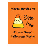 Sweet Bite Me Halloween Party Invitations