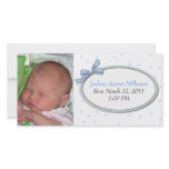 Sweet Boy Birth Announcement Photo Card