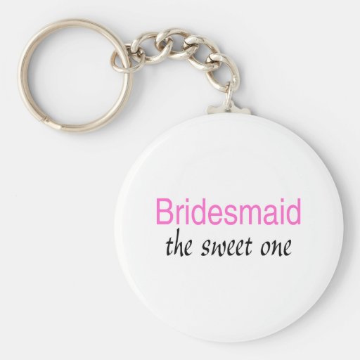 Sweet Bridesmaid Keychain
