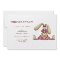 Sweet Bunnies · Bunny & Heart Announcement