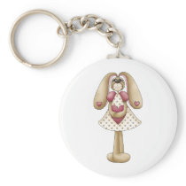 Sweet Bunnies · Bunny & Heart Key Chains