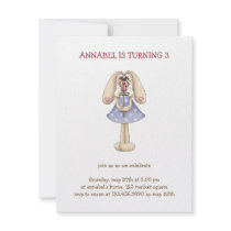 Sweet Bunnies · Bunny & Rose Invitation