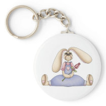 Sweet Bunnies · Bunny & Rose Keychains