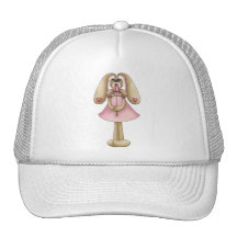 Sweet Bunnies · Bunny & Rose Mesh Hat