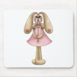 Sweet Bunnies · Bunny & Rose Mouse Pad