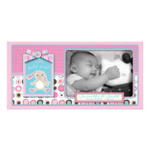 Sweet Bunny Photo Card