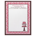 Sweet Cake Letterhead