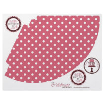 Sweet Cake Party Hat Template 4 Custom Flyer