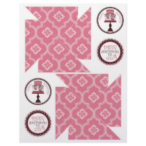 Sweet Cake Pinwheel Template 2 Flyer Design
