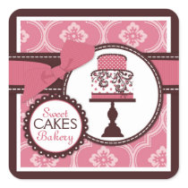 Sweet Cake Sticker Business Sticker