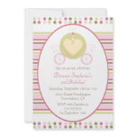 Sweet carriage princess party birthday invitation