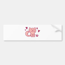 sweet cat bumper sticker