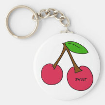 Sweet Cherries Key Chain