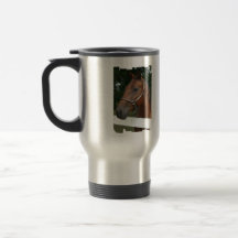 Sweet Chestnut Horse Travel Mug