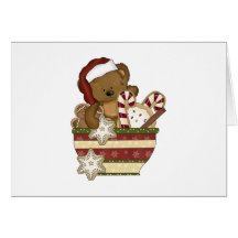 Sweet Christmas Bear Cards