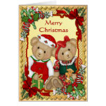 Sweet Christmas Bears - Verse Inside Card