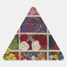 sweet colourful decoration sticker