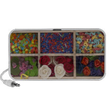 sweet colourful decoration travelling speaker
