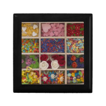 sweet colourful decoration trinket box