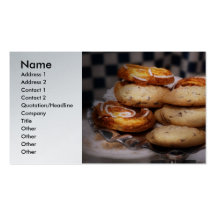 Sweet - Cookies - Cookies and Danish Business Cards